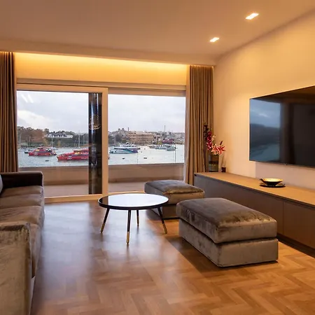 Galileo - Modern Seafront Apartment-sliema Ferries شقة سليمة