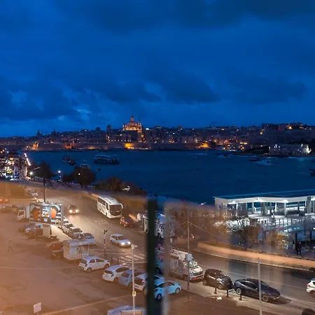 شقة Galileo - Modern Seafront Apartment-sliema Ferries سليمة